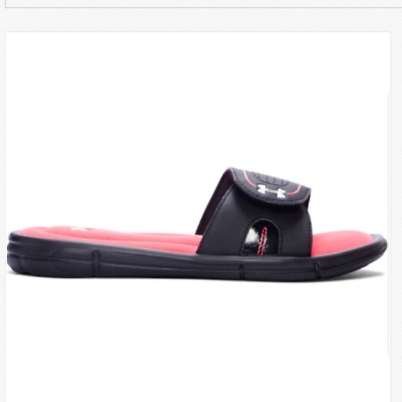 Under Armour Girl's UA Ignite VIII Slide Sandals - Picture 2 of 10